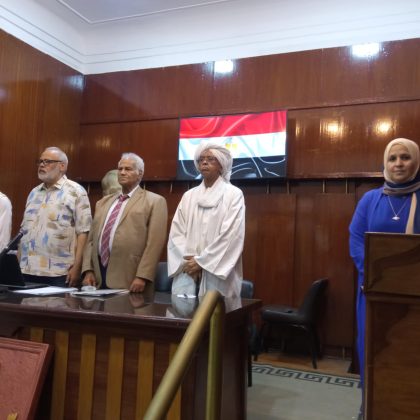 شعبة أدب الباديةباتحاد الكتاب تناقش المشترك الثقافى فى التراث الشفاهى بين مصر والسودان ( فن الدوبيت والنميم نمو ذجا )